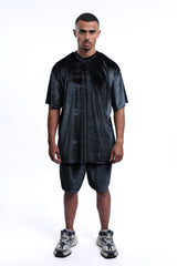 MEJAOUI | Midnight Velour Oversized Set