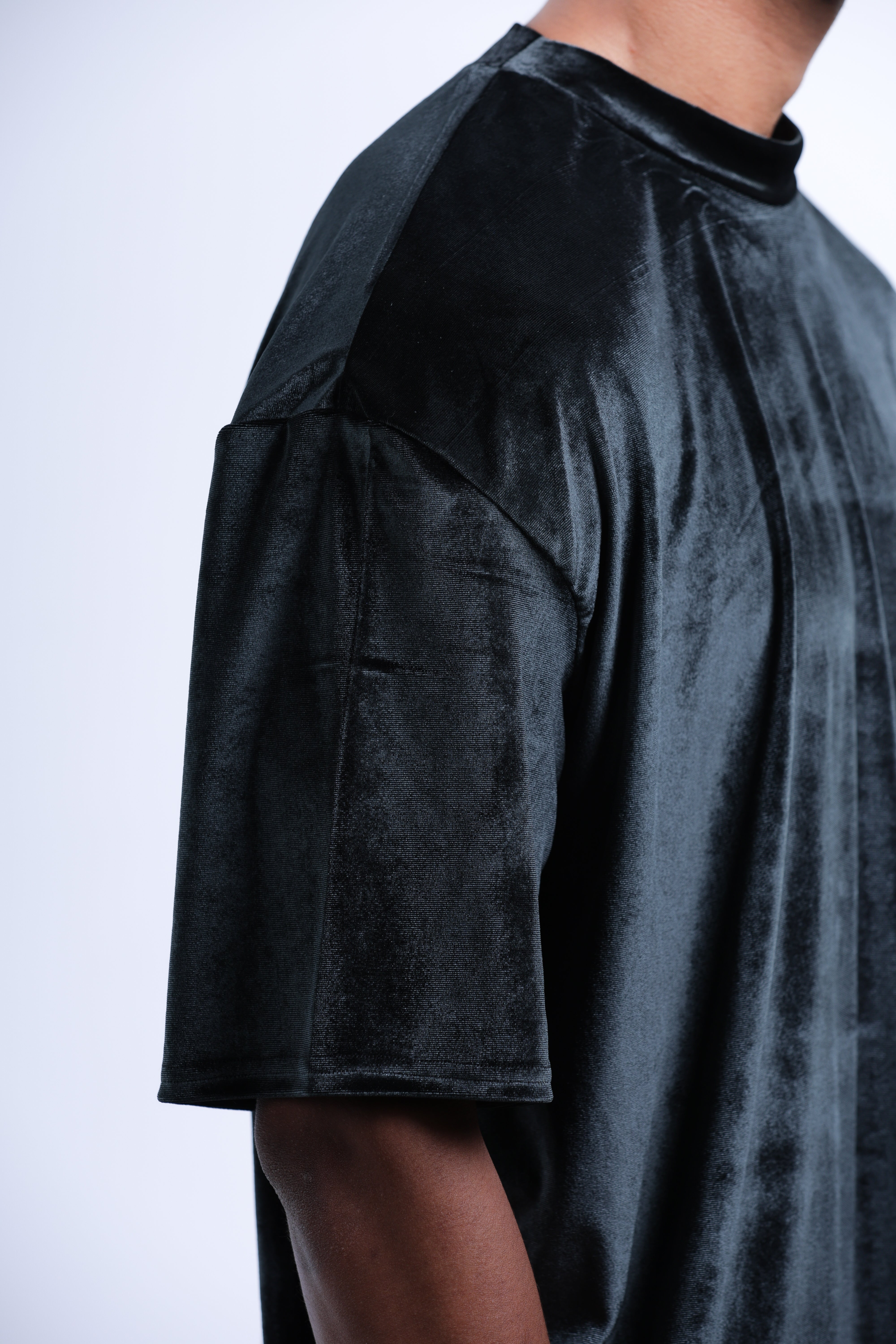 MEJAOUI | Midnight Velour Oversized Set